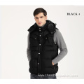 Customized Wholesale Cotton Down Vest Jacket With Sleeves